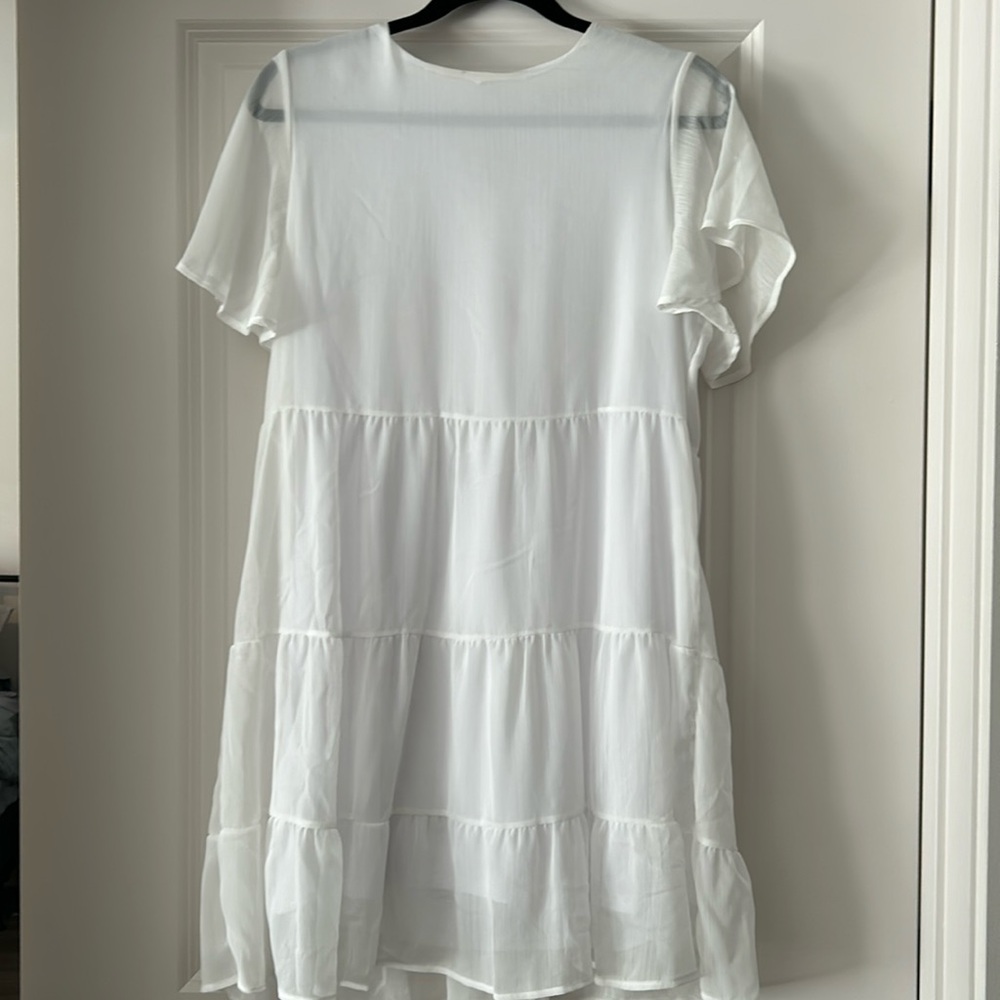 ✨2 for $10✨ Altar’d State White Dress